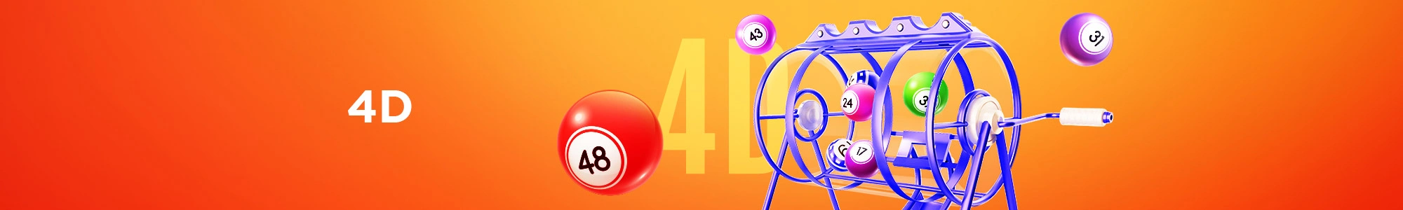 Tpower 4D online number games and 4D draw results banner