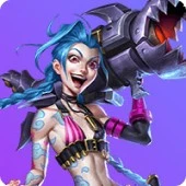 Animated game character illustration for arcade style gameplay