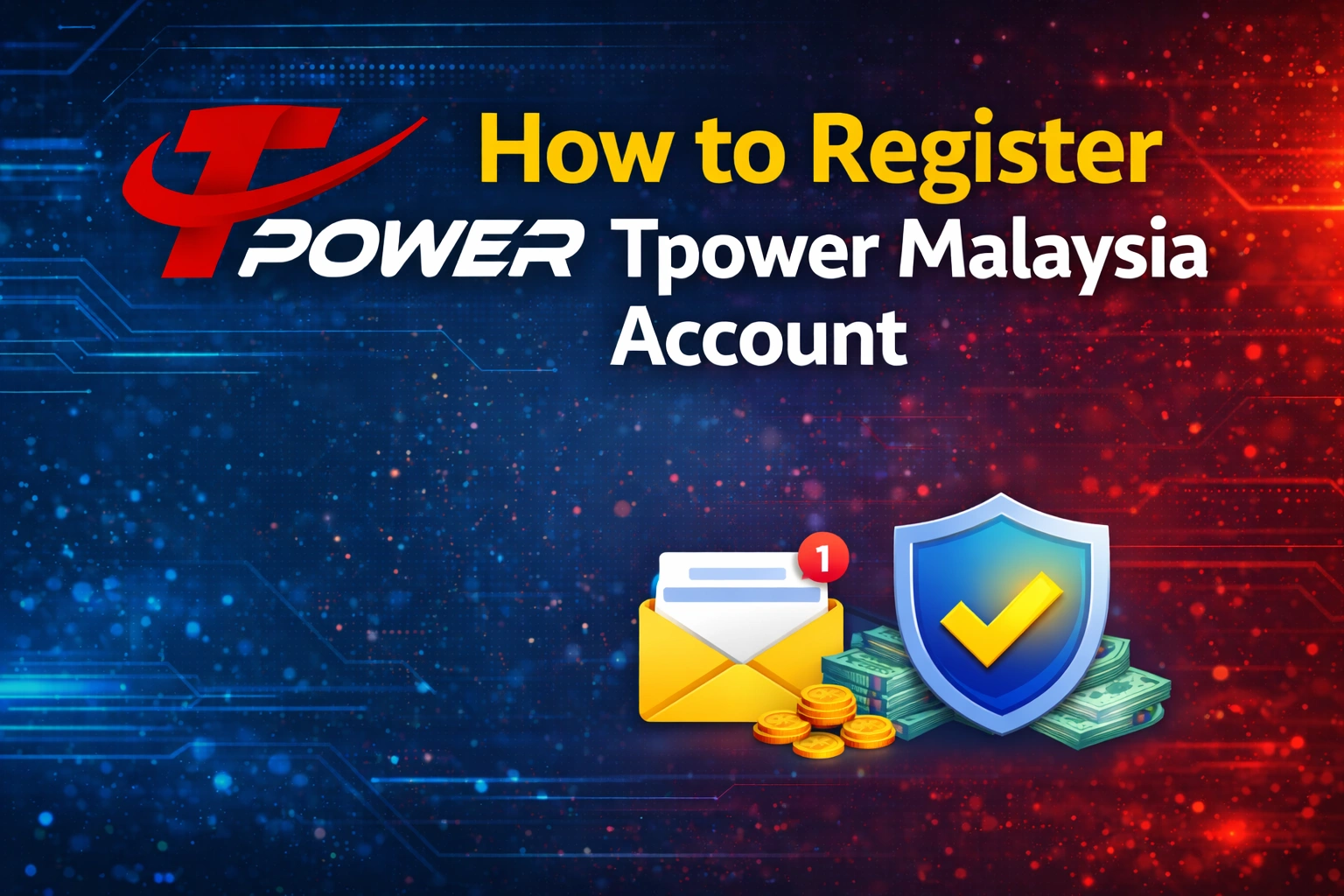 How to register Tpower Malaysia account step by step