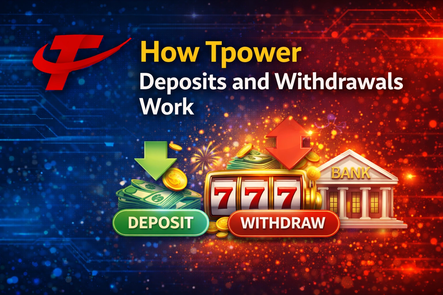 How Tpower deposits and withdrawals work in Malaysia