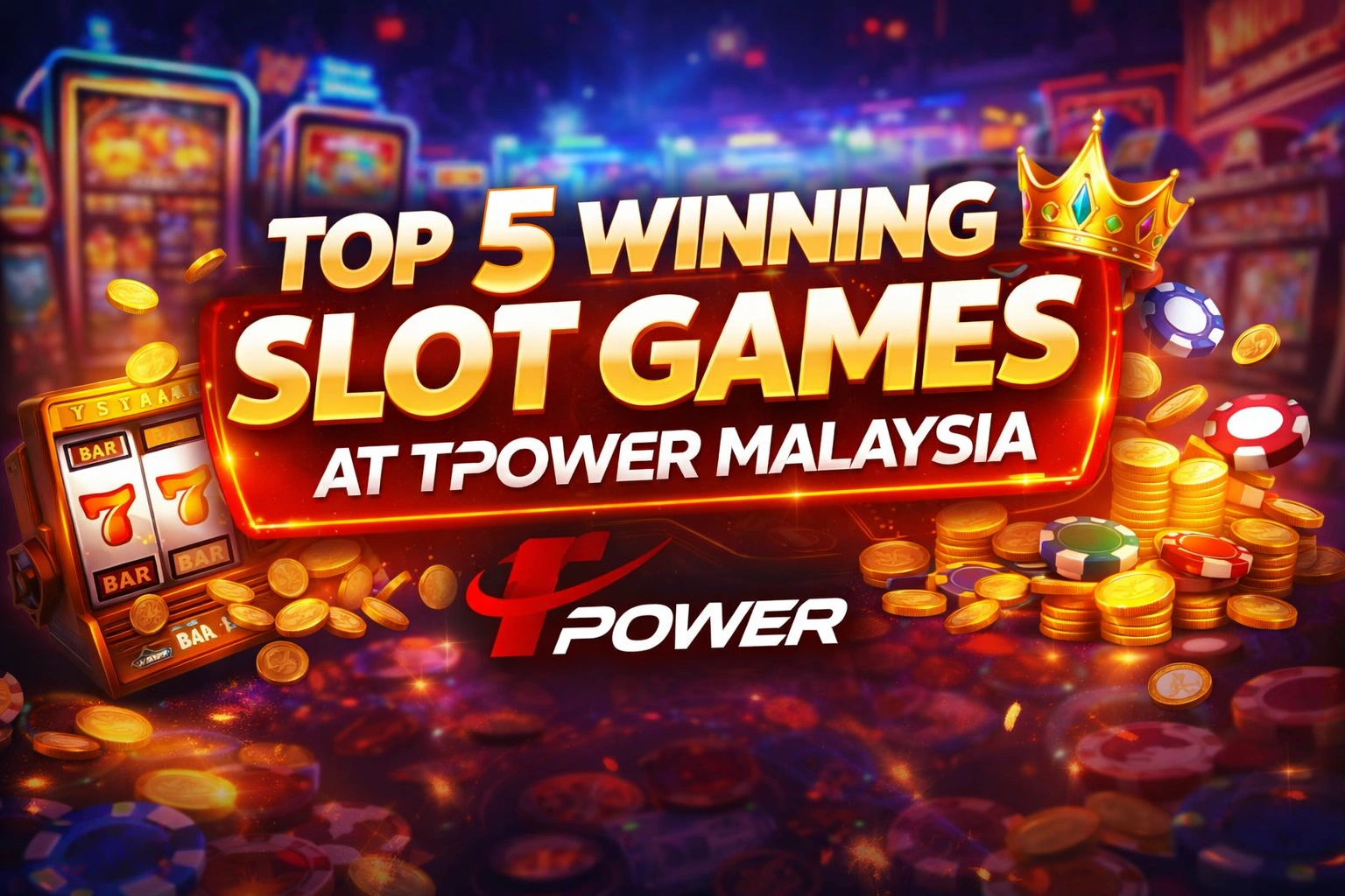Top 5 Winning Slot Games at Tpower Malaysia – High RTP Picks 2026 casino banner