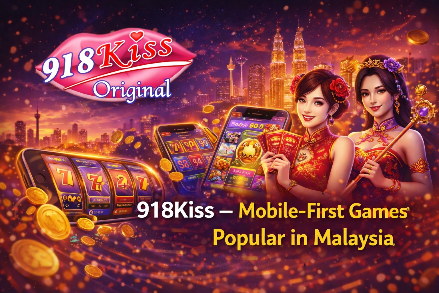 918Kiss mobile-first slot games popular in Malaysia online casino