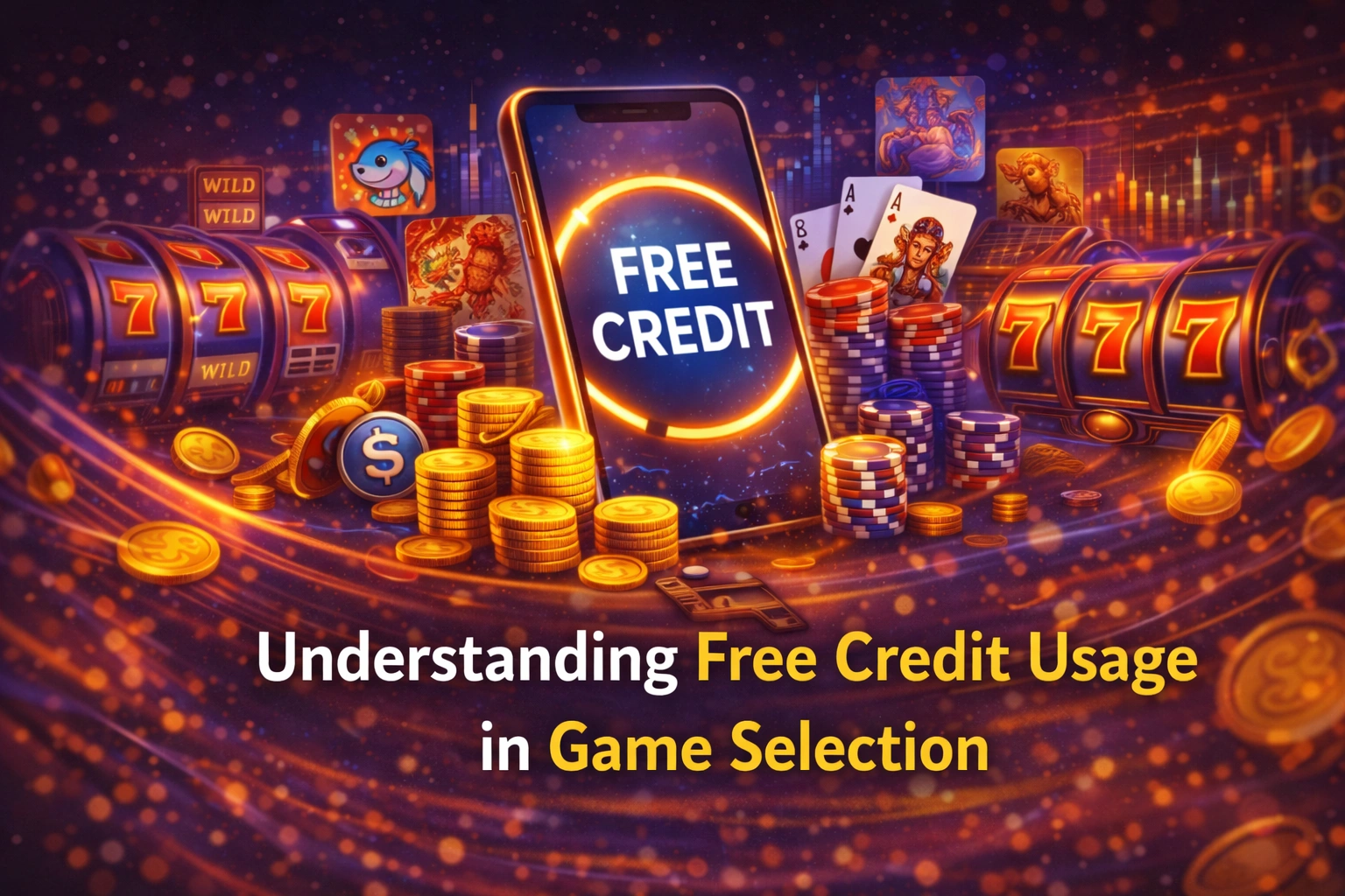 Understanding free credit usage in slot game selection Malaysia