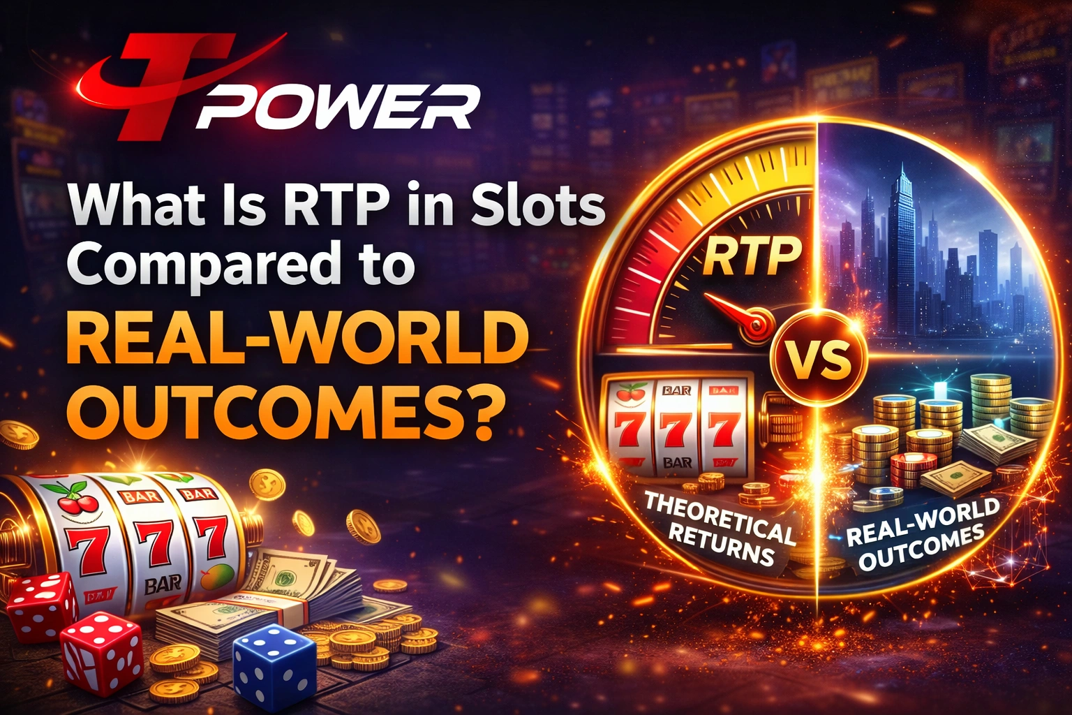 What is RTP in slots compared to real world outcomes showing theoretical returns vs actual results