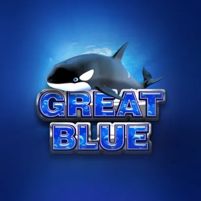 Great Blue slot game on Mega888 featuring underwater theme and ocean graphics