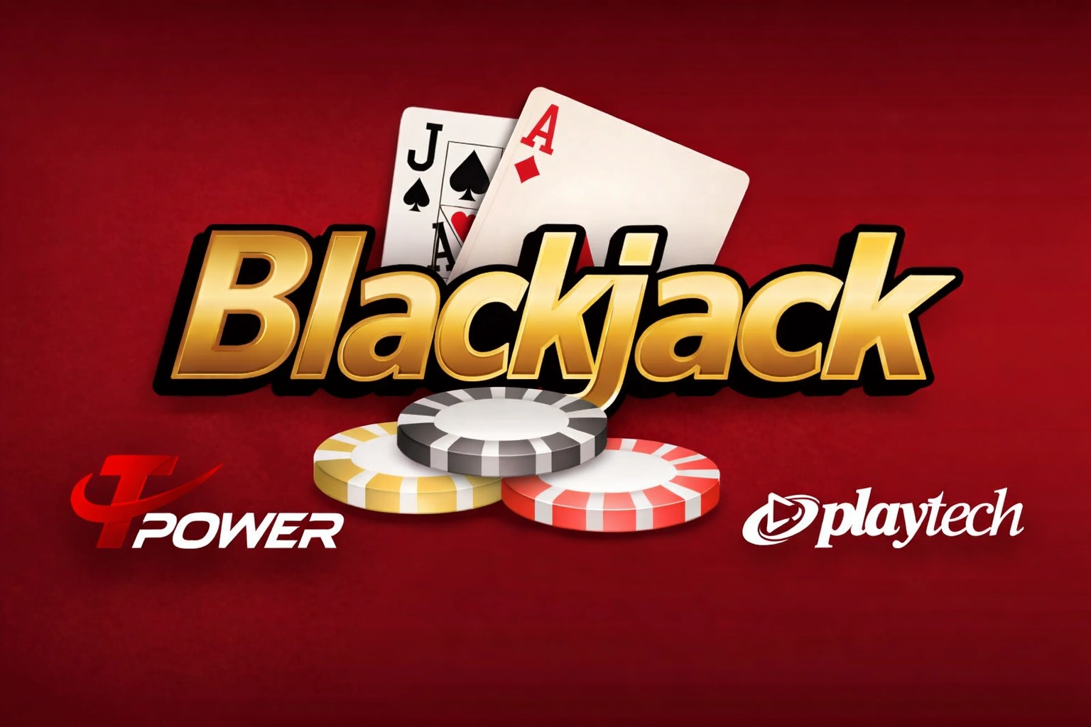 Playtech Classic Blackjack live table with Tpower logo