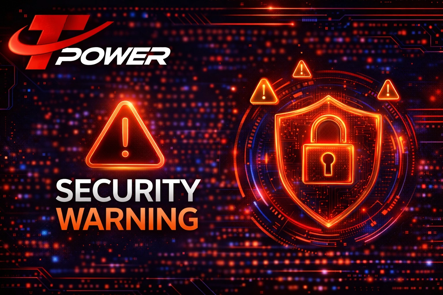 TPower security warning login phishing risk fake website Malaysia account safety