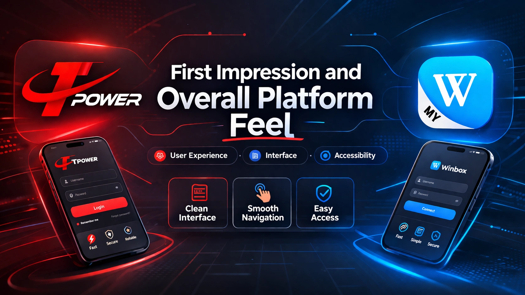 First impression and platform interface comparison between TPower and Winbox Malaysia
