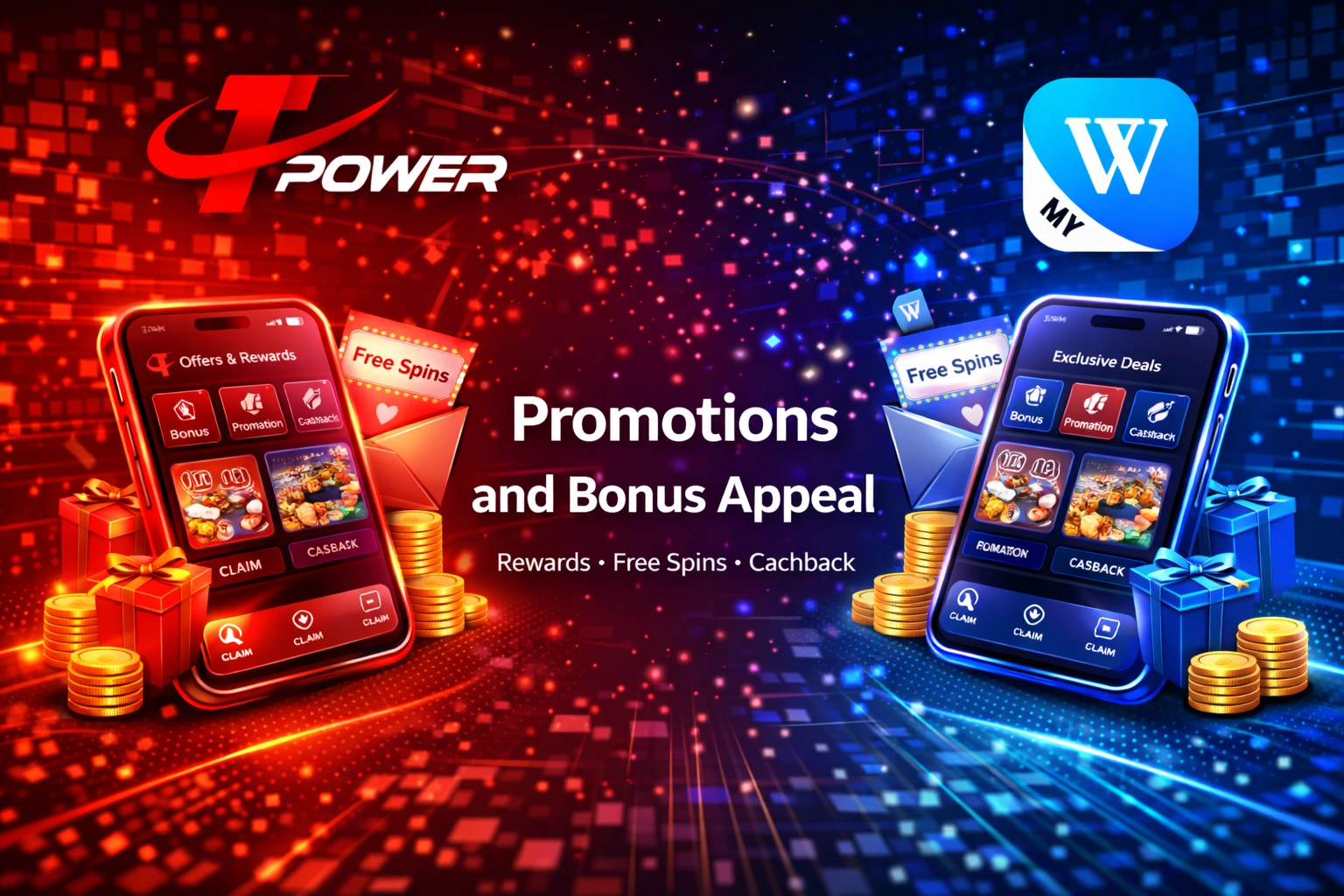 Promotions and bonus comparison between TPower and Winbox Malaysia platforms