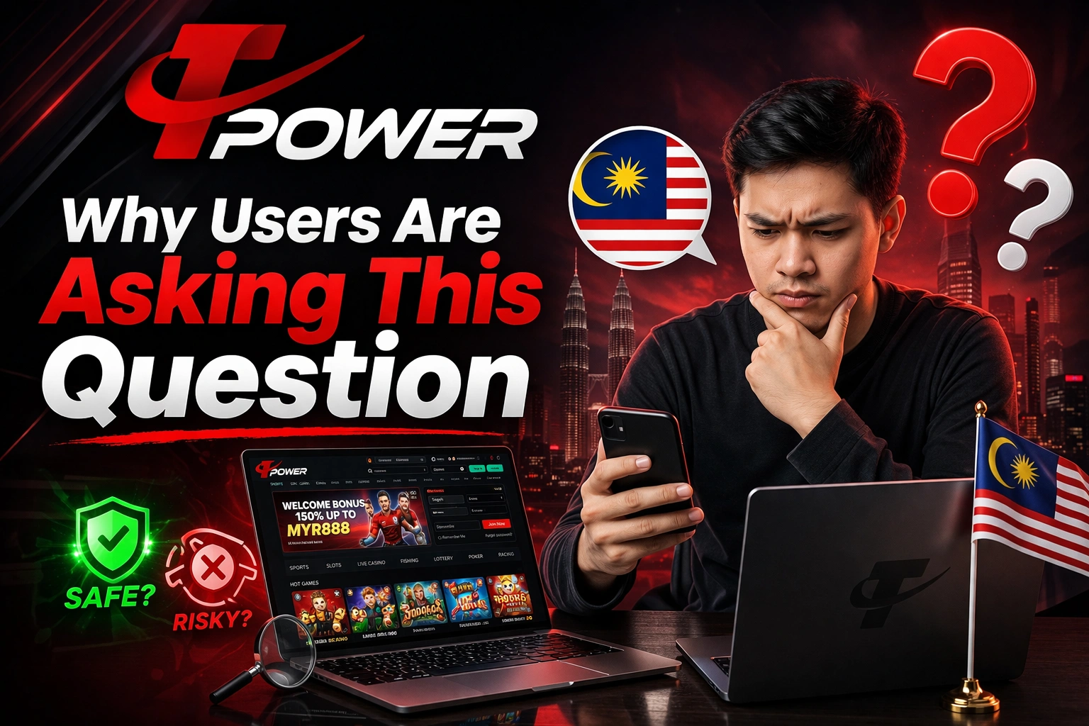 why users question tpower malaysia safety legitimacy online casino concerns malaysia
