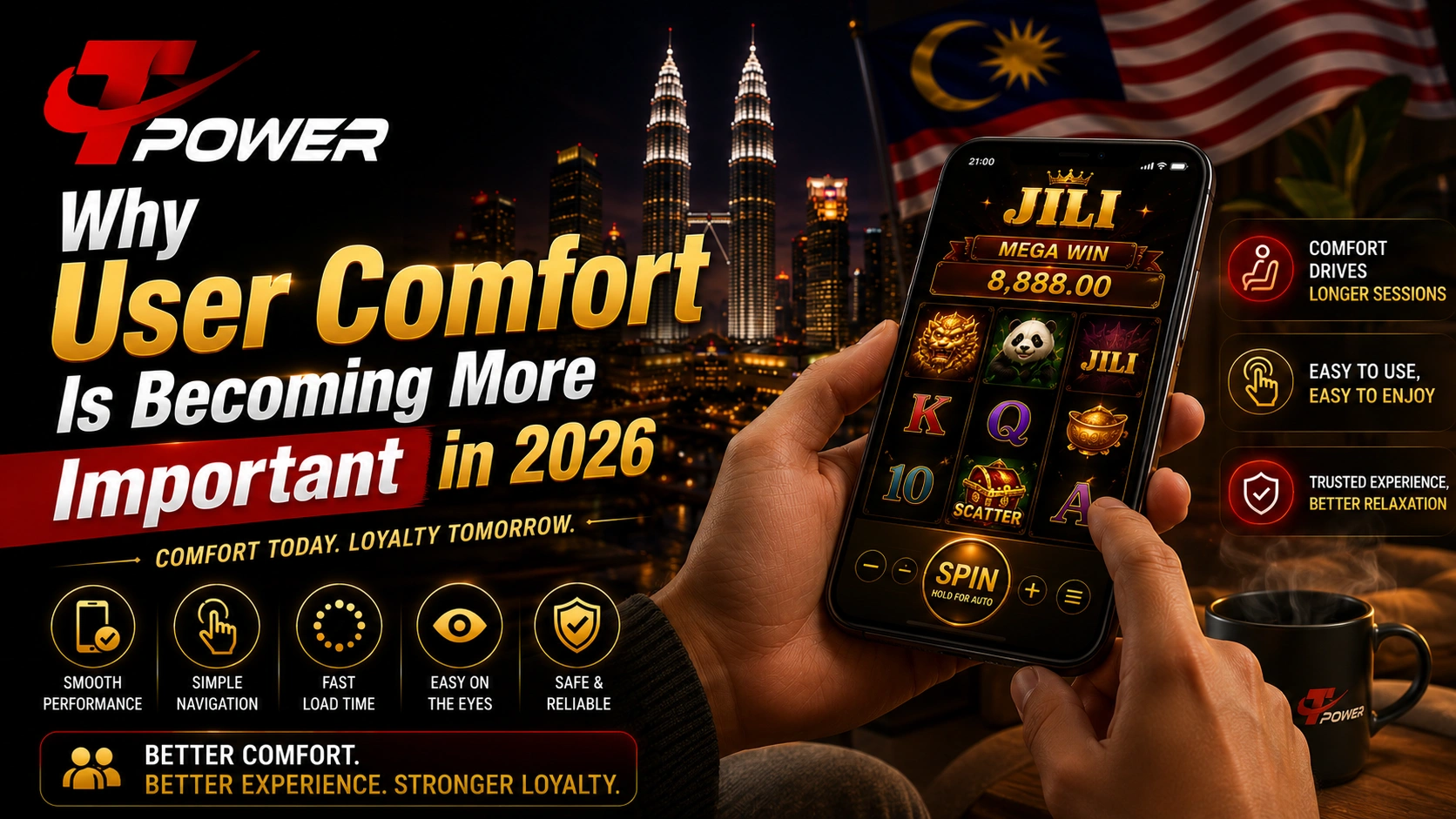Why user comfort is becoming more important in 2026 for Malaysia mobile slot players
