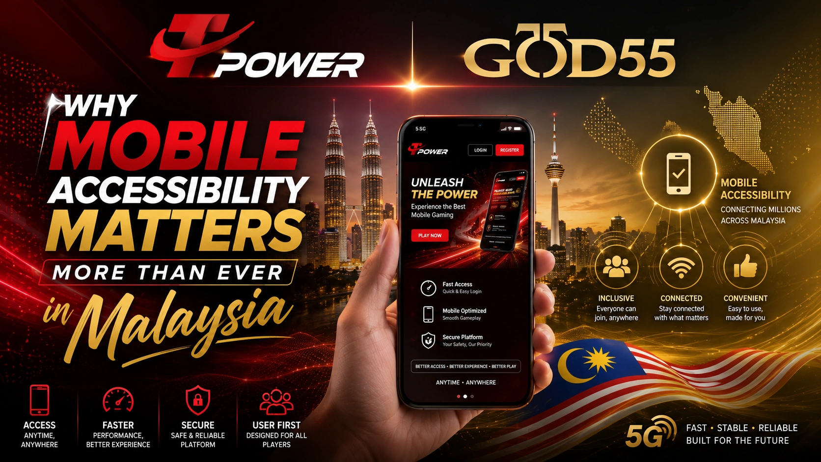 Why mobile accessibility matters more than ever in Malaysia with TPower and God55
