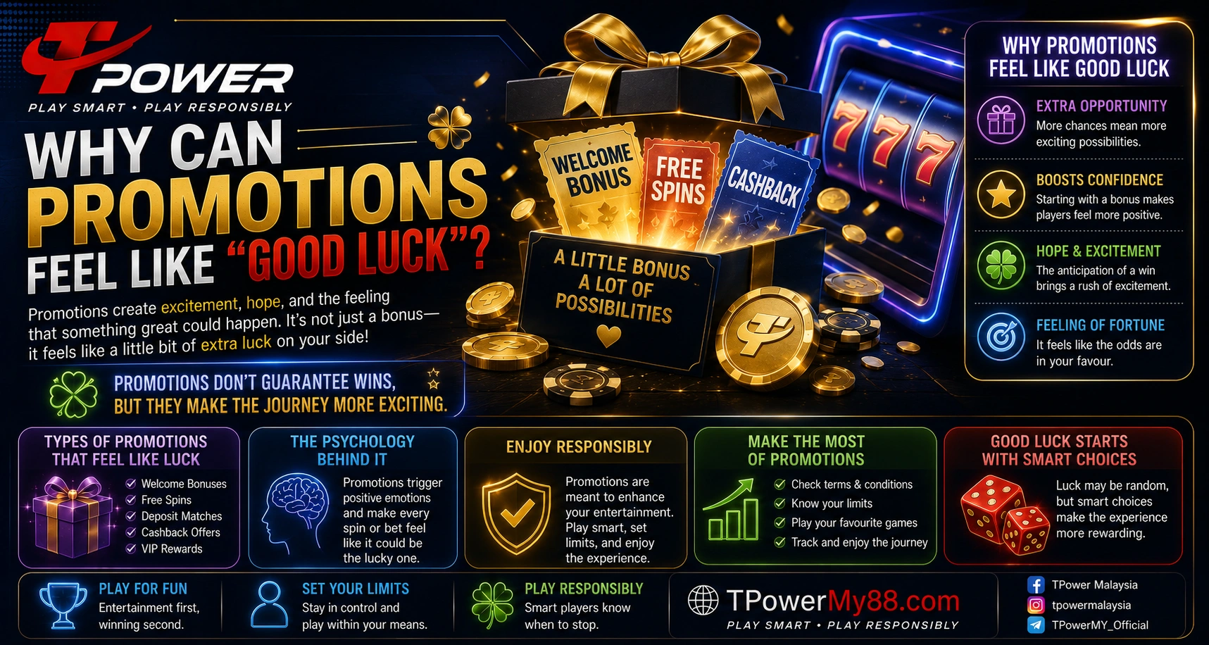 Why promotions can feel like good luck psychology